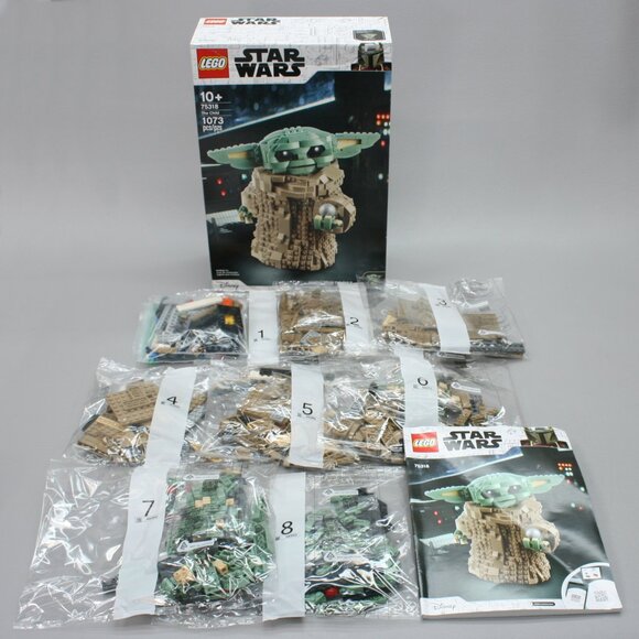 Lego 75318 Star Wars The Child Baby Yoda Grogu The Mandalorian Building Set Open - Picture 1 of 12